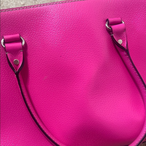 Kate Spade Fuchsia Leather Handbag - Picture 3 of 6